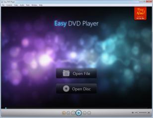 Easy DVD Player main screen