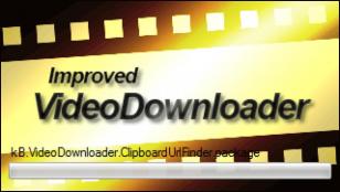 Improved Video Downloader main screen