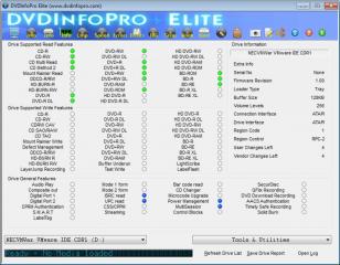 DVDInfoPro main screen