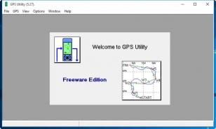 GPS Utility main screen