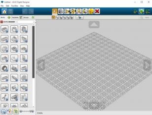 LEGO Digital Designer main screen