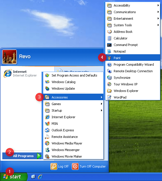 Revo Uninstaller Pro Take a screenshot in Windows XP