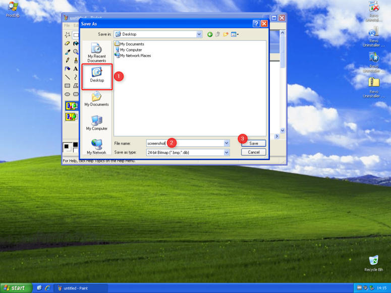 how to take a screenshot on windows xp